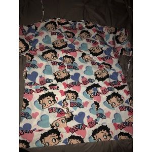 Betty Boop Scrub top.👧🏻💕